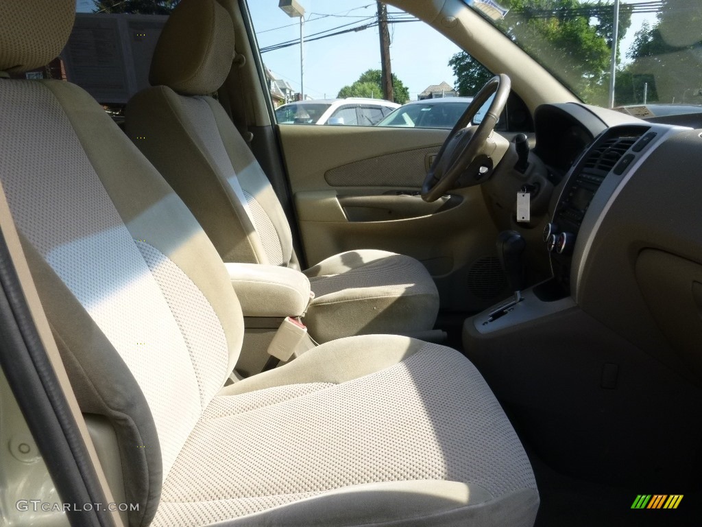 2008 Tucson SE 4WD - Platinum Silver / Beige photo #12