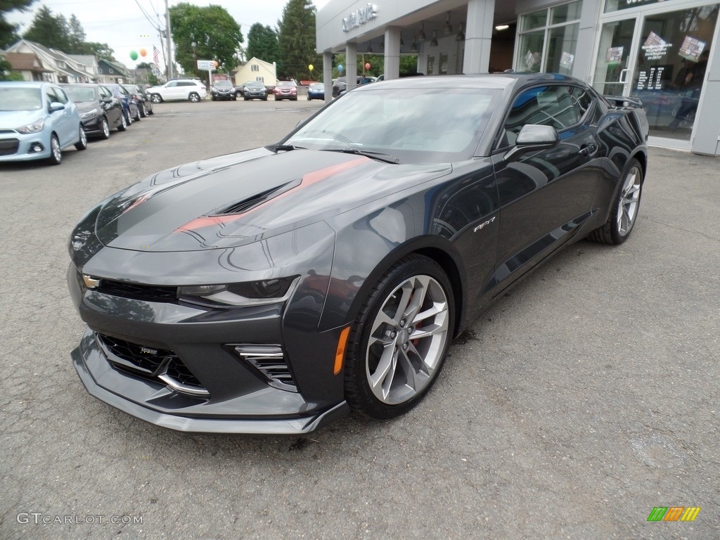 Nightfall Gray Metallic 2017 Chevrolet Camaro SS Coupe 50th Anniversary Exterior Photo #114345384
