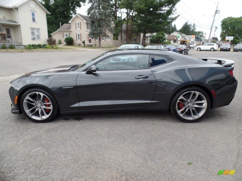 Nightfall Gray Metallic 2017 Chevrolet Camaro SS Coupe 50th Anniversary Exterior Photo #114345414