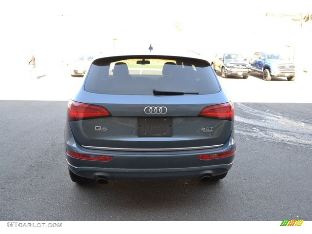 2015 Q5 2.0 TFSI Premium Plus quattro - Utopia Blue Metallic / Black photo #3