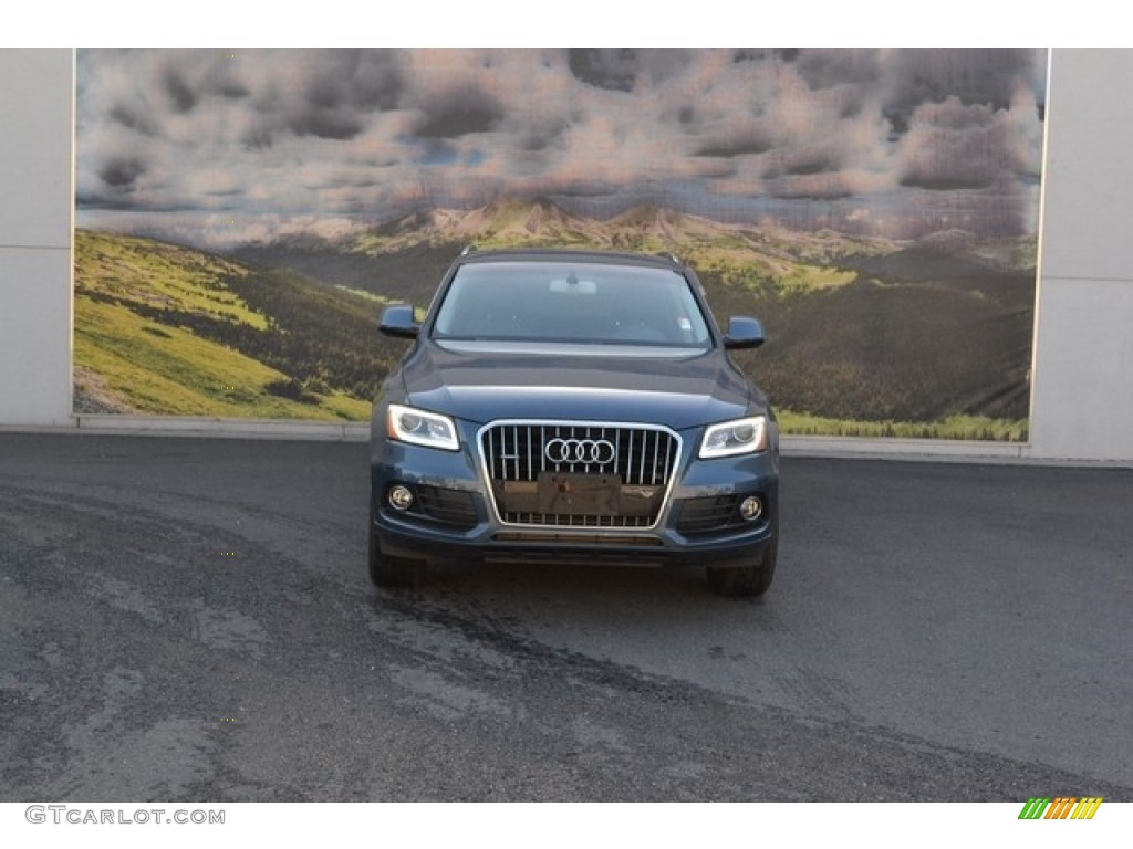 2015 Q5 2.0 TFSI Premium Plus quattro - Utopia Blue Metallic / Black photo #6
