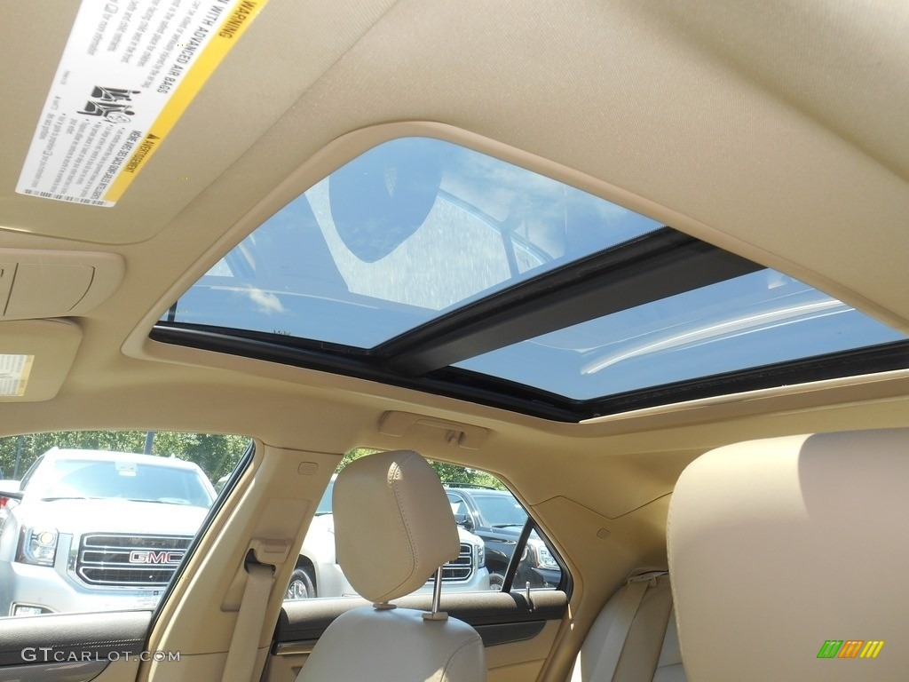 2008 CTS 4 AWD Sedan - White Diamond Tri-Coat / Cashmere/Cocoa photo #17