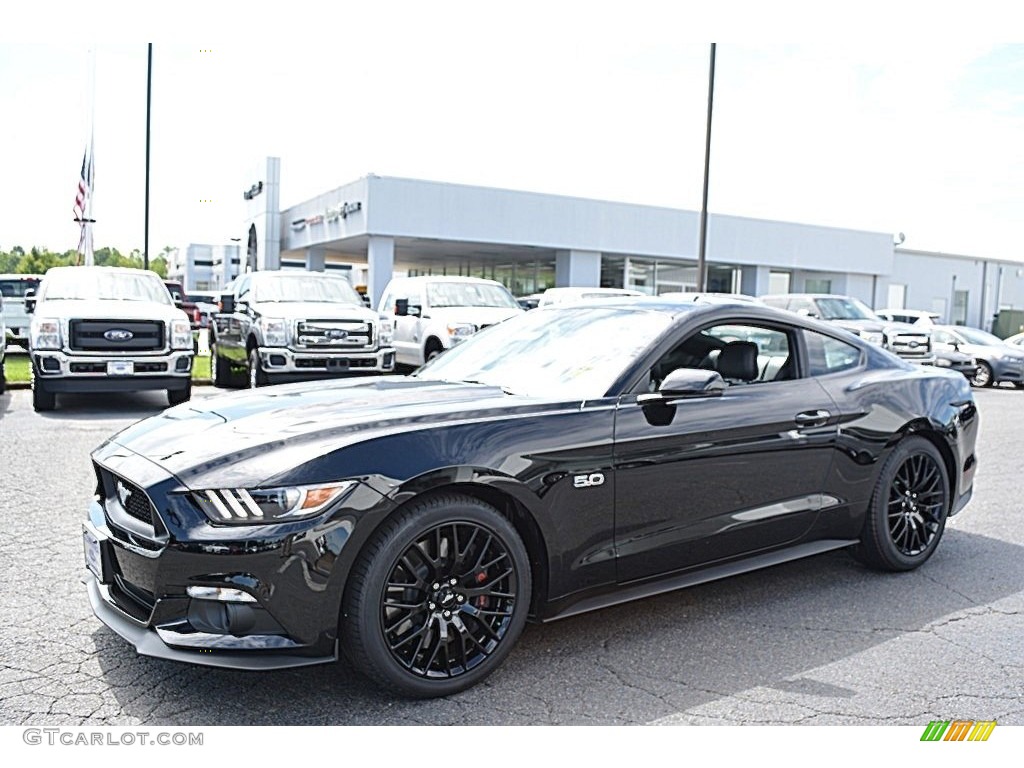 2016 Mustang GT Premium Coupe - Shadow Black / Ebony photo #3