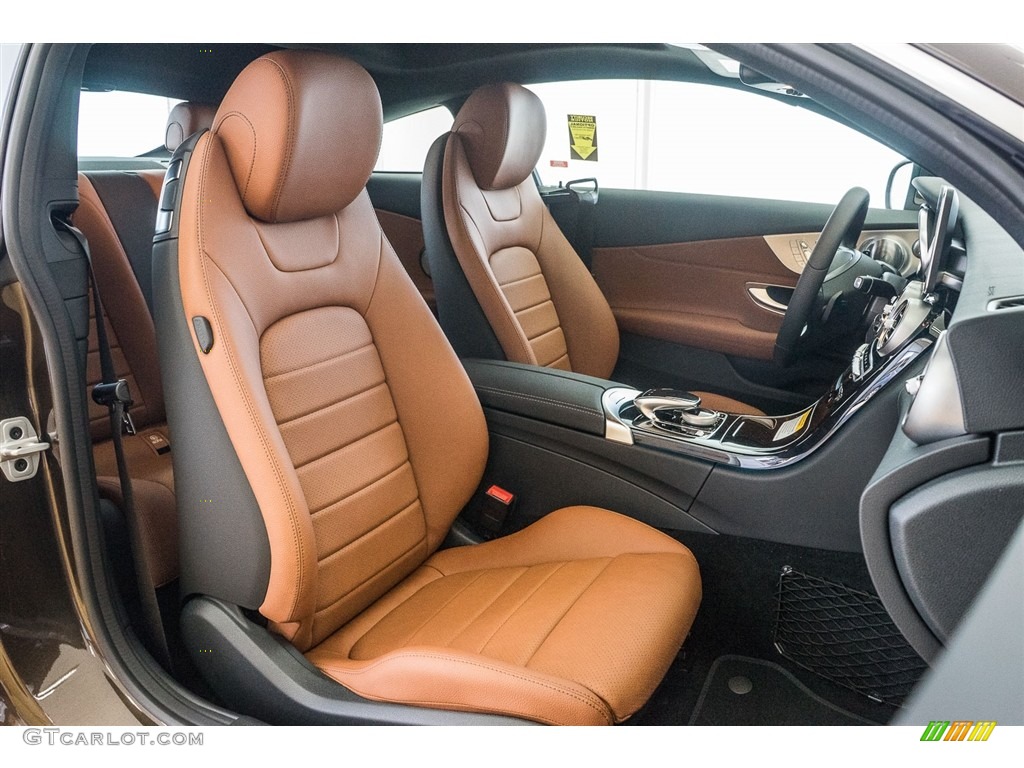 Saddle Brown/Black Interior 2017 Mercedes-Benz C 300 Coupe Photo #114350778