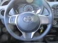 2016 Toyota Yaris Black Interior Steering Wheel Photo
