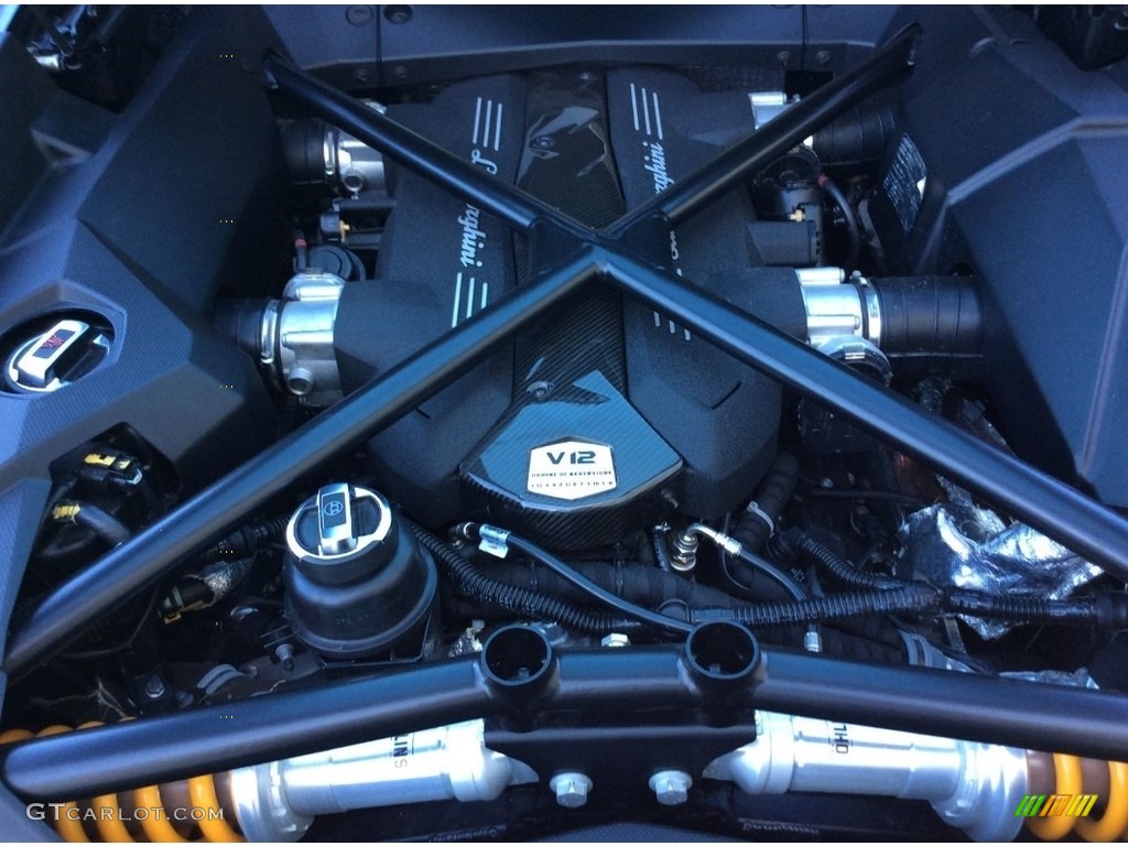 2013 Lamborghini Aventador LP 700-4 6.5 Liter DOHC 48-Valve VVT V12 Engine Photo #114356155