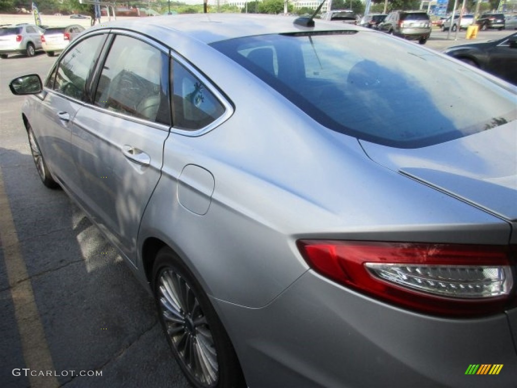 2016 Fusion Titanium - Ingot Silver Metallic / Charcoal Black photo #4