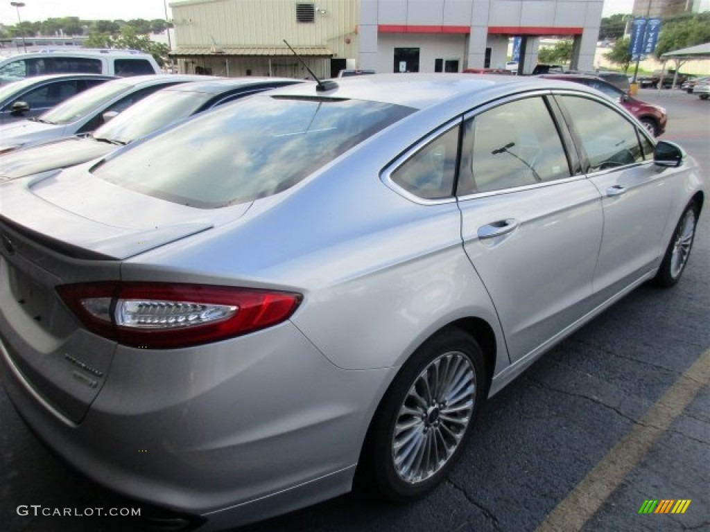 2016 Fusion Titanium - Ingot Silver Metallic / Charcoal Black photo #7