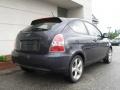 2007 Charcoal Gray Hyundai Accent SE Coupe  photo #3