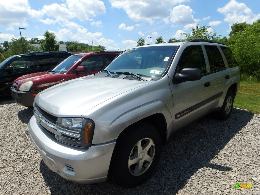 2004 TrailBlazer LS 4x4 - Silverstone Metallic / Dark Pewter photo #1