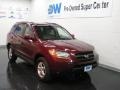 2008 Dark Cherry Red Hyundai Santa Fe GLS  photo #1