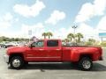 2015 Victory Red Chevrolet Silverado 3500HD LTZ Crew Cab 4x4  photo #2