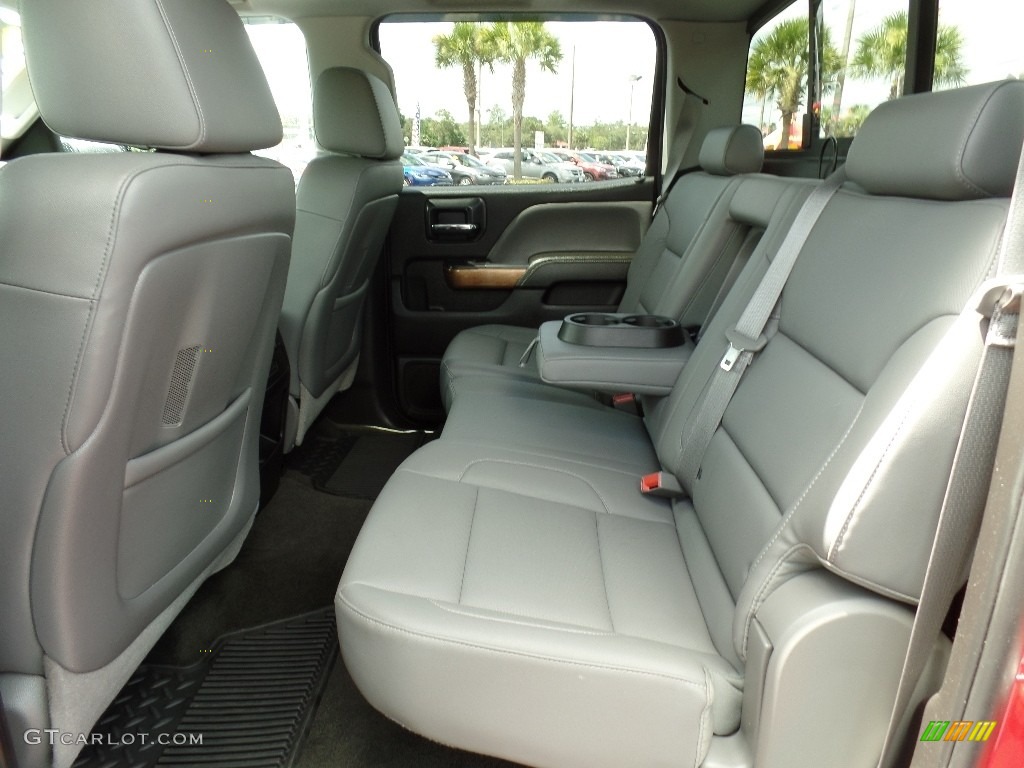 2015 Silverado 3500HD LTZ Crew Cab 4x4 - Victory Red / Jet Black/Dark Ash photo #5