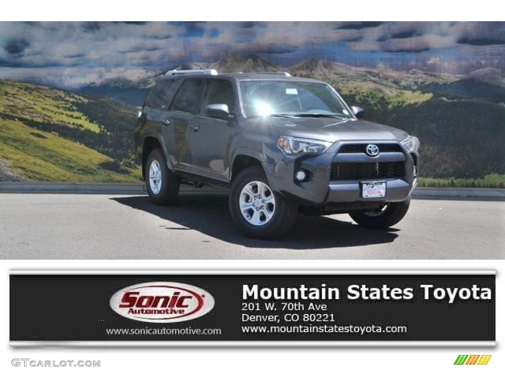 2016 4Runner SR5 4x4 - Magnetic Gray Metallic / Black photo #1