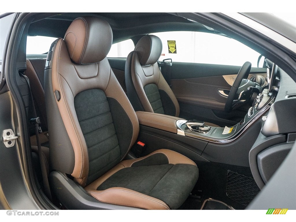 Edition 1 Nut Brown/Black ARTICO/DINAMICA Interior 2017 Mercedes-Benz C 300 Coupe Photo #114358471