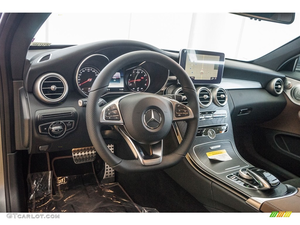 2017 Mercedes-Benz C 300 Coupe Edition 1 Nut Brown/Black ARTICO/DINAMICA Dashboard Photo #114358561