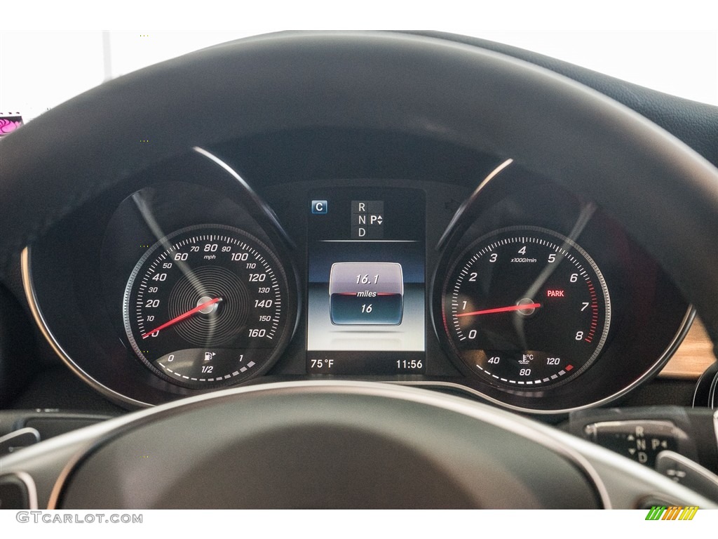 2017 Mercedes-Benz C 300 Coupe Gauges Photo #114358627