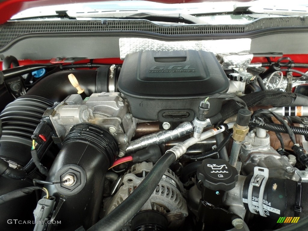 2015 Silverado 3500HD LTZ Crew Cab 4x4 - Victory Red / Jet Black/Dark Ash photo #17