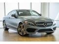 designo Magno Selenite Grey Matt 2017 Mercedes-Benz C 300 Coupe Exterior