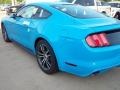 2017 Grabber Blue Ford Mustang Ecoboost Coupe  photo #4