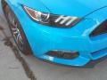 2017 Grabber Blue Ford Mustang Ecoboost Coupe  photo #10
