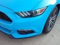 2017 Grabber Blue Ford Mustang Ecoboost Coupe  photo #11