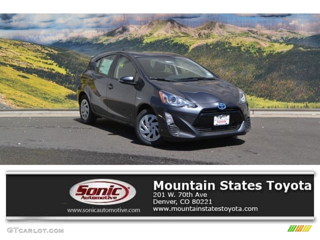 2016 Prius c Two - Magnetic Gray Metallic / Black photo #1