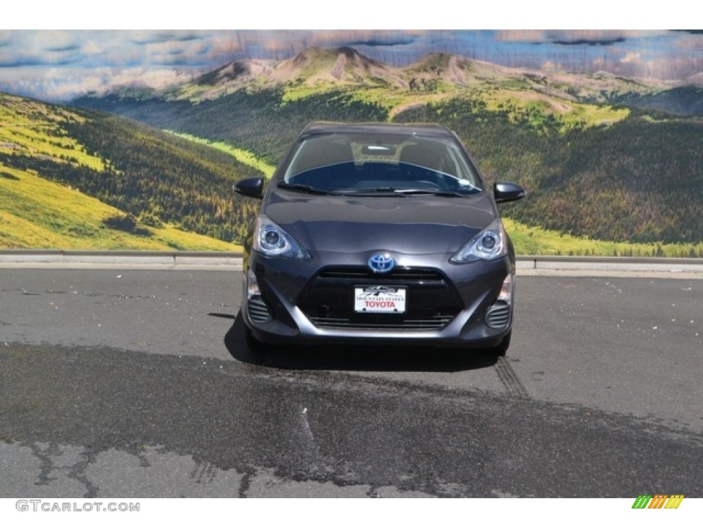 2016 Prius c Two - Magnetic Gray Metallic / Black photo #2