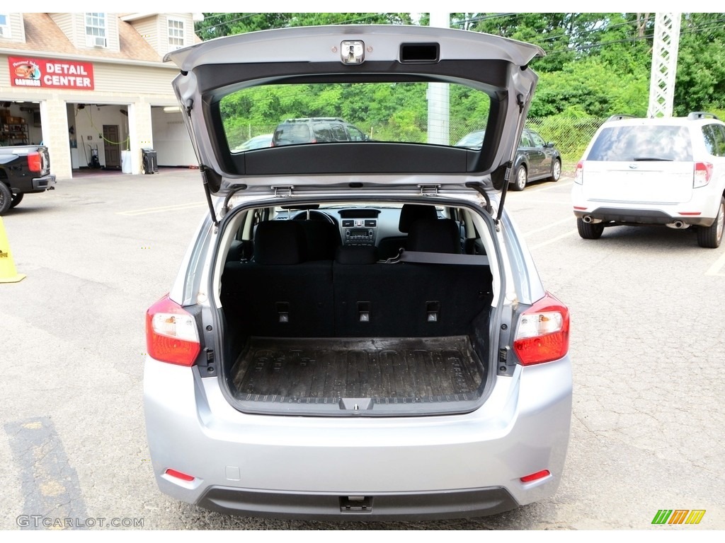 2013 Impreza 2.0i 5 Door - Ice Silver Metallic / Black photo #8