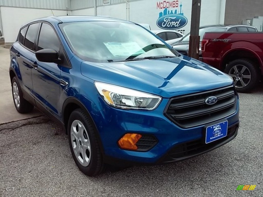 2017 Escape S - Lightning Blue / Charcoal Black photo #1