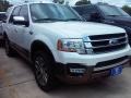 2016 White Platinum Metallic Tricoat Ford Expedition King Ranch  photo #2