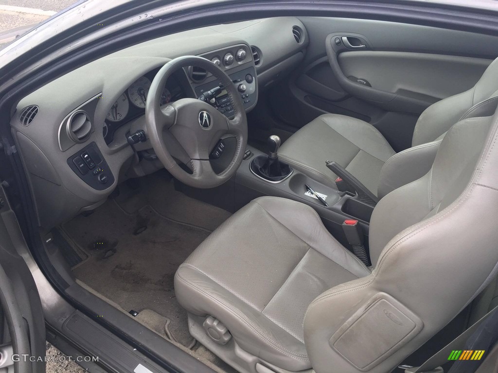 2003 RSX Type S Sports Coupe - Desert Silver Metallic / Ebony photo #11