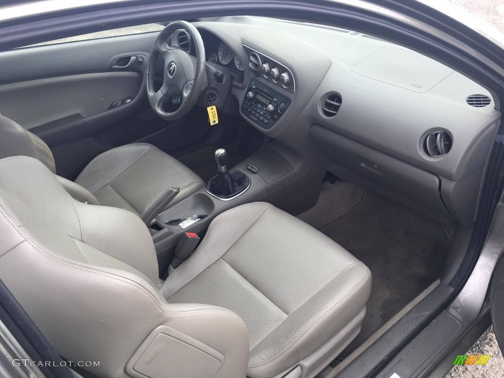 2003 RSX Type S Sports Coupe - Desert Silver Metallic / Ebony photo #12