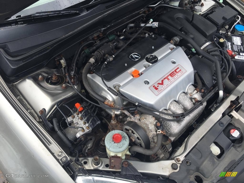 2003 RSX Type S Sports Coupe - Desert Silver Metallic / Ebony photo #15