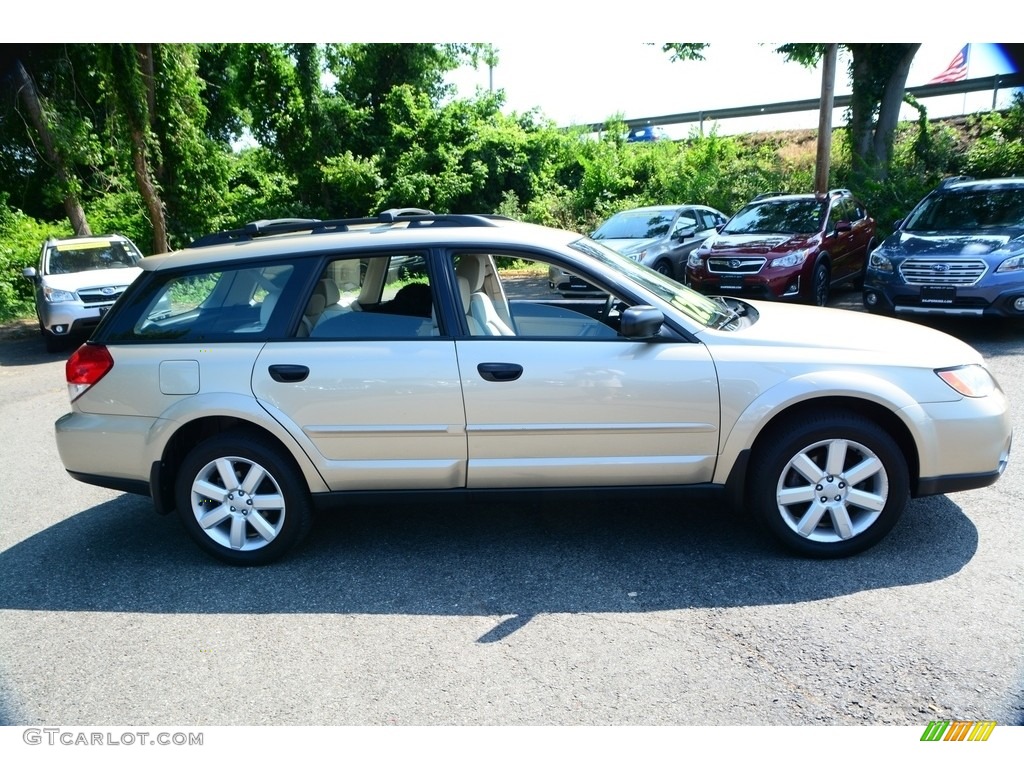 2009 Outback 2.5i Special Edition Wagon - Harvest Gold Metallic / Warm Ivory photo #4