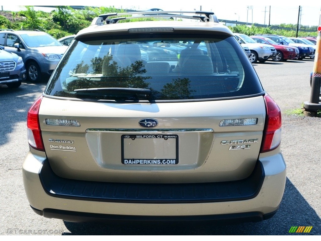 2009 Outback 2.5i Special Edition Wagon - Harvest Gold Metallic / Warm Ivory photo #7
