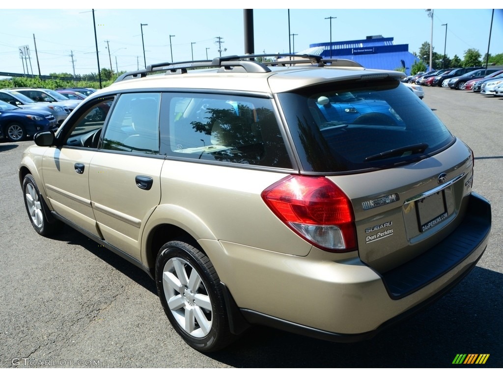2009 Outback 2.5i Special Edition Wagon - Harvest Gold Metallic / Warm Ivory photo #10