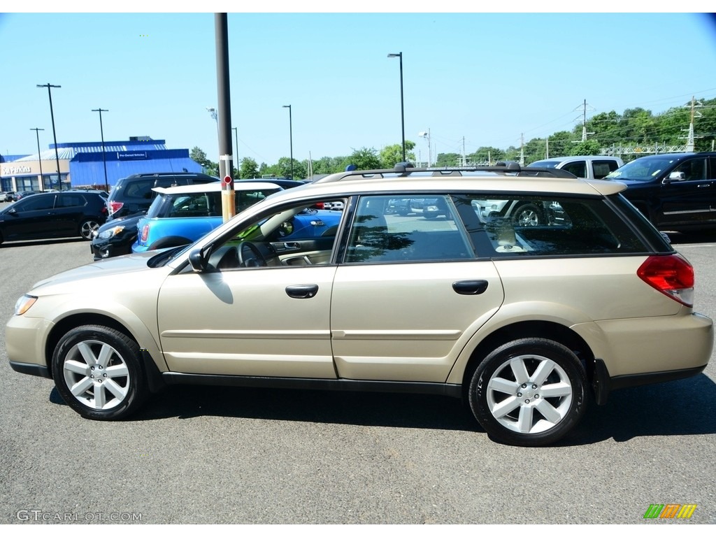 2009 Outback 2.5i Special Edition Wagon - Harvest Gold Metallic / Warm Ivory photo #11