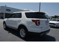 2016 White Platinum Metallic Tri-Coat Ford Explorer XLT  photo #5