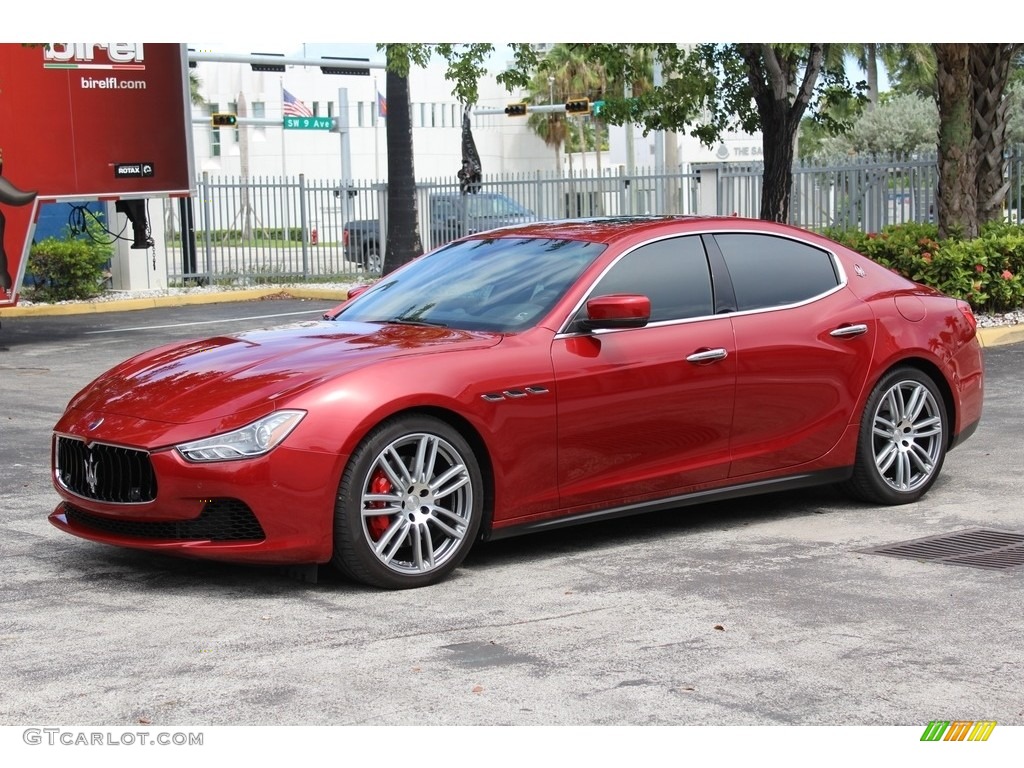 2015 Ghibli S Q4 - Rosso Energia (Red) / Nero photo #2