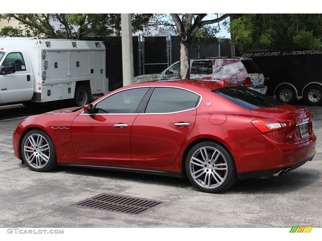 2015 Ghibli S Q4 - Rosso Energia (Red) / Nero photo #3
