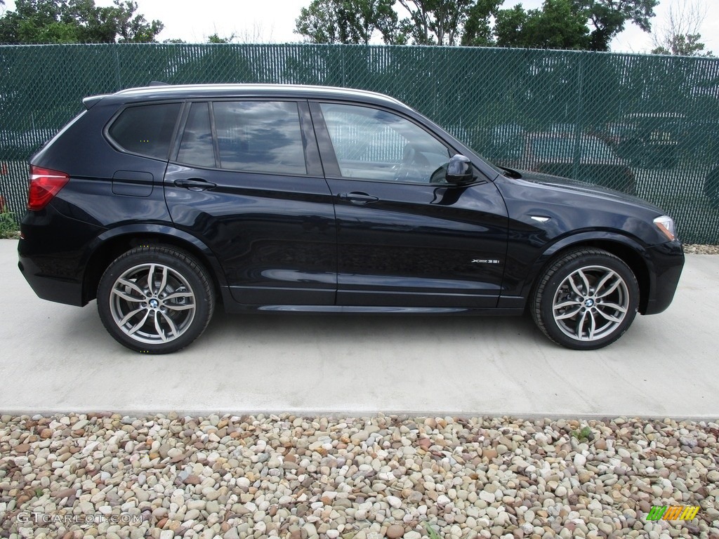 Deep Sea Blue Metallic 2017 BMW X3 xDrive35i Exterior Photo #114363049