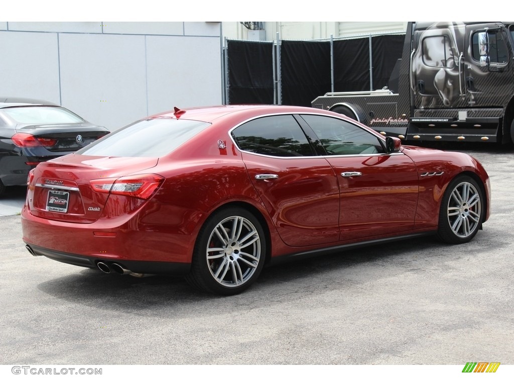 2015 Ghibli S Q4 - Rosso Energia (Red) / Nero photo #6
