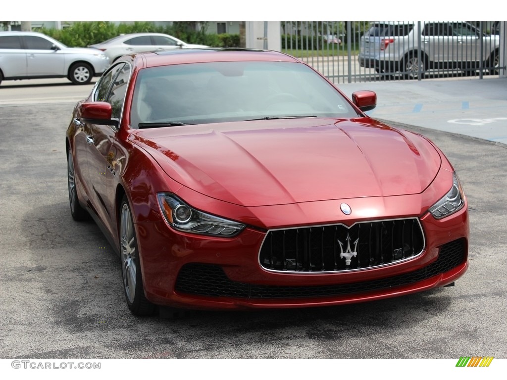 2015 Ghibli S Q4 - Rosso Energia (Red) / Nero photo #8