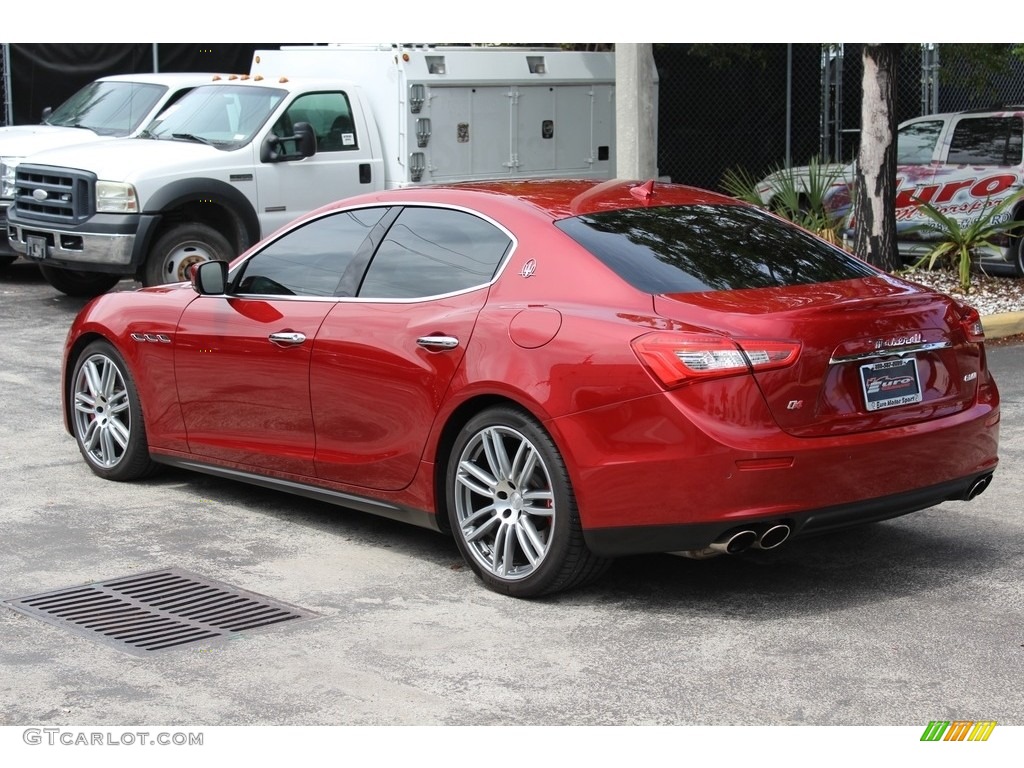 2015 Ghibli S Q4 - Rosso Energia (Red) / Nero photo #16