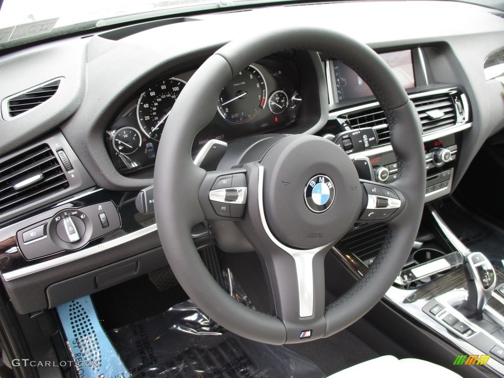 2017 X3 xDrive35i - Deep Sea Blue Metallic / Oyster photo #14