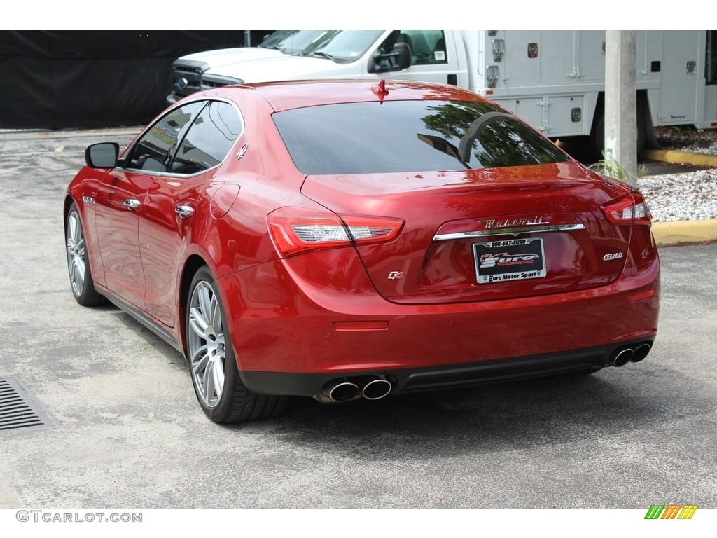 2015 Ghibli S Q4 - Rosso Energia (Red) / Nero photo #18