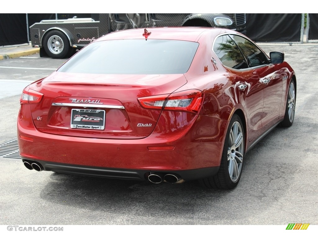 2015 Ghibli S Q4 - Rosso Energia (Red) / Nero photo #23