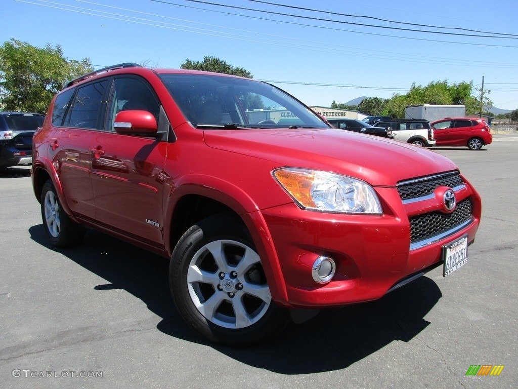 2012 Barcelona Red Metallic Toyota RAV4 Limited 114355030 GTCarLot
