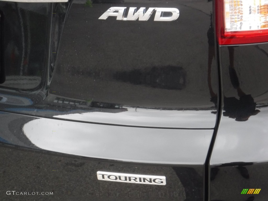 2015 CR-V Touring AWD - Crystal Black Pearl / Black photo #10